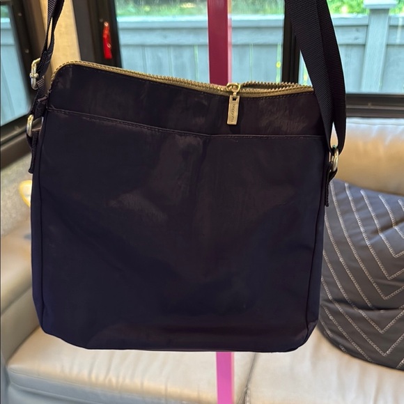 Baggallini Blue Messenger Bag Durable Everyday Essential - Picture 7 of 7